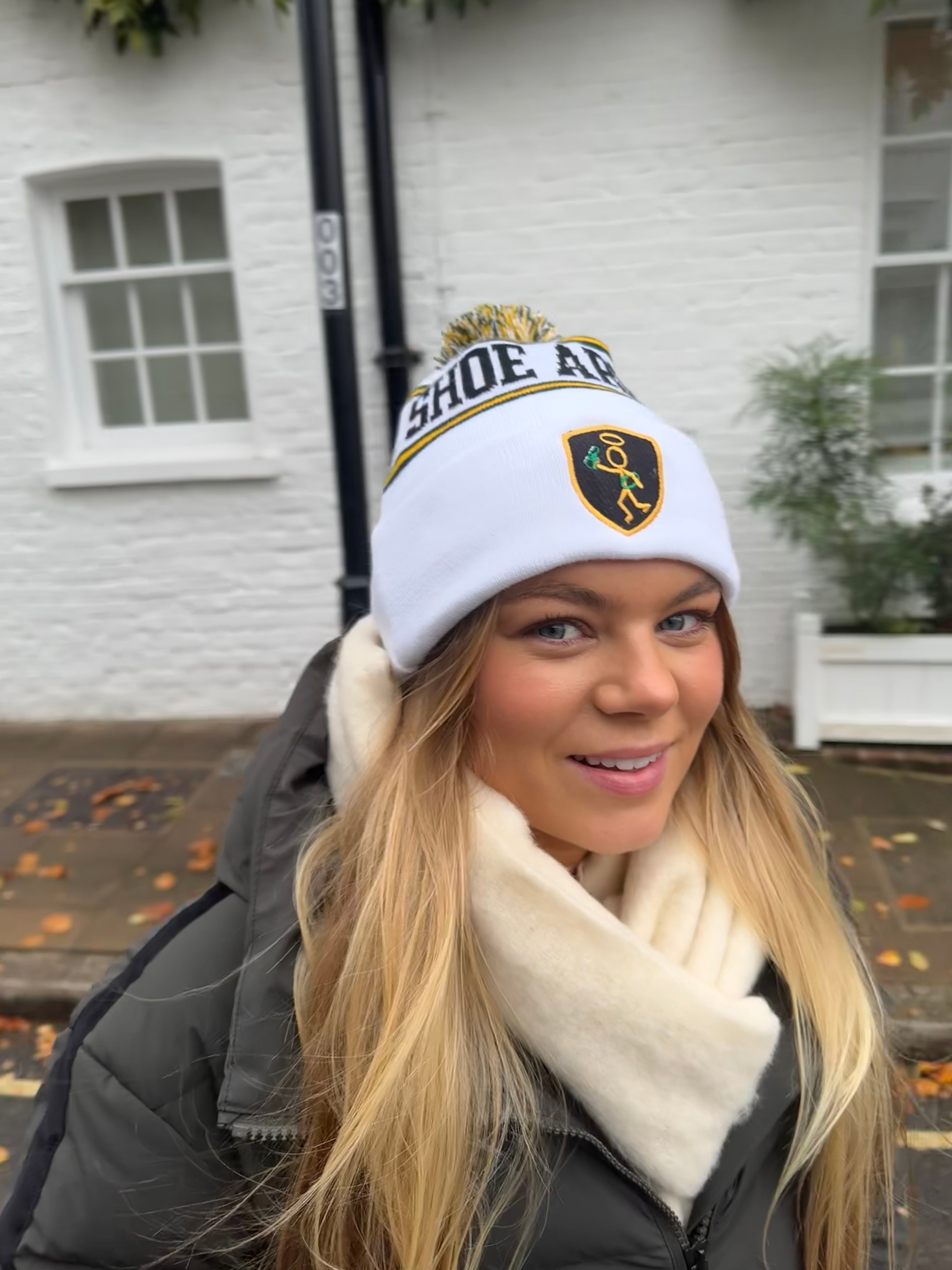 White Shoe Army Bobble Hat