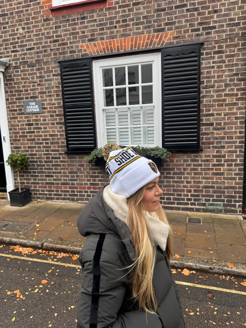 White Shoe Army Bobble Hat