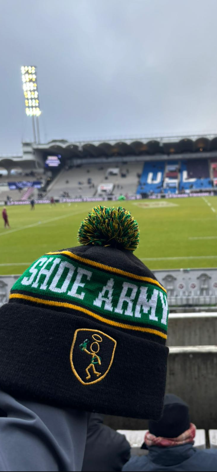 Black Shoe Army Bobble Hat