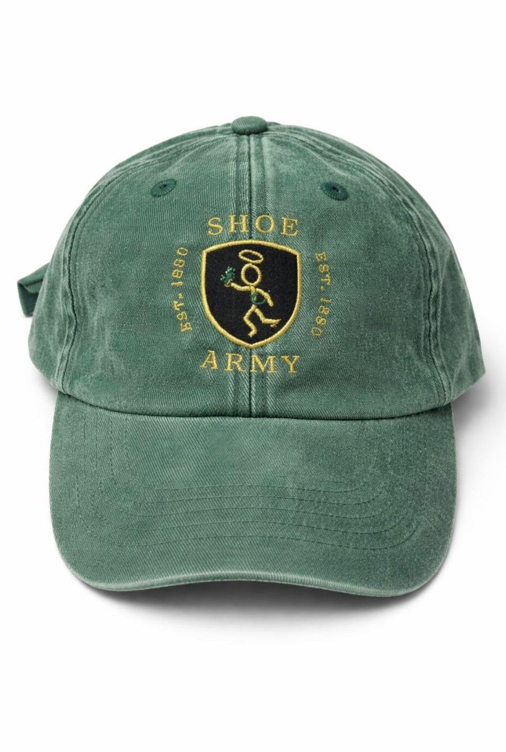 Green Shoe Army Baseball Caps