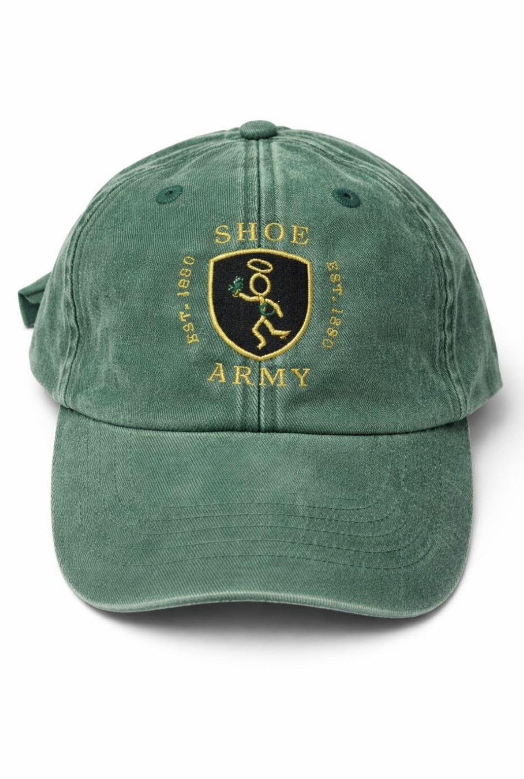 Green Shoe Army Baseball Caps